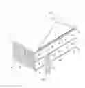 Fig. 02 - Polymer-based bracket system for metal panels