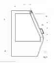Fig. 06 - Temperature controlled display cabinet, in particular a freezer island, comprising a door