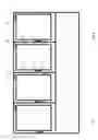 Fig. 07 - Temperature controlled display cabinet, in particular a freezer island, comprising a door