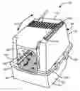 Fig. 01 - Reconfigurable cat litter box and method of manufacturing same