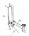 Fig. 04 - SPACE SAVING WATER DRAINING SYSTEM DEVELOPED FOR USE IN SANITARY INSTALLATION PRODUCTS AND COMPRISING HIDDEN OVERFLOW SYSTEM