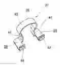Fig. 01 - Pad spring for disk brake