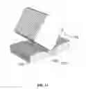 Fig. 11 - Electrical purification apparatus having a blocking spacer