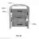 Fig. 20 - Electrical purification apparatus having a blocking spacer
