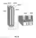 Fig. 33 - Electrical purification apparatus having a blocking spacer