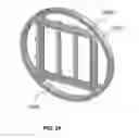 Fig. 35 - Electrical purification apparatus having a blocking spacer