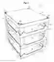 Fig. 02 - Dividerless palletized packaging system with interlocking tray and corner posts