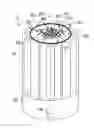 Fig. 01 - Water separating device, filter element of a fuel filter and a fuel filter
