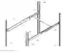 Fig. 01 - Rack mounting kit for telecommunications equipment and rack cross brace