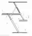 Fig. 02 - Rack mounting kit for telecommunications equipment and rack cross brace