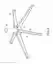 Fig. 06 - BASE ASSEMBLY FOR OFFICE CHAIR