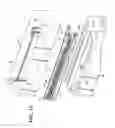 Fig. 09 - METHOD FOR INJECTION MOLDING END MUCKETS TO A PREVIOUSLY MOLDED VEHICLE PANEL AND PRIOR TO INSTALLATION OF A SEPARATELY EXTRUDED AND ELONGATED COMPRESSION SEAL