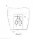 Fig. 22 - SPRING CLIP MOUNTED TO WITHDRAWABLE ARTIFICIAL TOOTH AND REMOVABLE ARTIFICIAL TOOTH ASSEMBLED WITH SAME