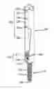 Fig. 01 - Bone screw of minimally invasive fixation device for lumbar