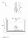 Fig. 02 - SINK WITH REMOVABLE DIVIDER