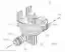 Fig. 03 - Diesel engine fluid coolant system having a solenoid-powered gate valve