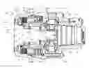 Fig. 01 - Radial piston engine with brake