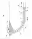 Fig. 09 - Hydrocarbon resource heating apparatus including RF contacts and guide member and related methods