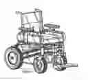 Fig. 04 - Step-climbing attachment for a wheeled chair
