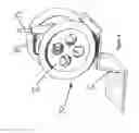 Fig. 10 - Step-climbing attachment for a wheeled chair