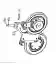Fig. 14 - Step-climbing attachment for a wheeled chair