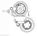 Fig. 15 - Step-climbing attachment for a wheeled chair