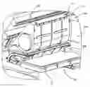 Fig. 01 - Modification of an industrial vehicle to include a containment area and mounting assembly for an alternate fuel