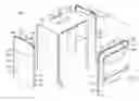 Fig. 01 - Luggage article with external frame having rods joined together by corner pieces