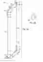 Fig. 04 - Luggage article with external frame having rods joined together by corner pieces