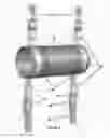 Fig. 13 - Container holder with fasteners