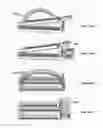 Fig. 28 - Container holder with fasteners