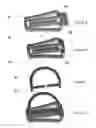 Fig. 30 - Container holder with fasteners