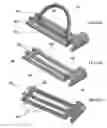 Fig. 31 - Container holder with fasteners
