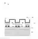 Fig. 01 - Semiconductor device with a strained region and method of making