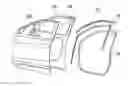 Fig. 01 - Door frame for vehicle