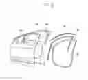 Fig. 03 - Door frame for vehicle