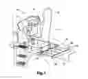 Fig. 02 - Vehicle with a suspended driver unit with locking and force absorbing means