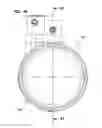 Fig. 41 - Integrated exhaust treatment device having compact configuration