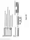 Fig. 56 - Printed assemblies of ultrathin, microscale inorganic light emitting diodes for deformable and semitransparent displays