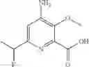 Fig. 84 - 3-alkoxy, thioalkyl and amino-4-amino-6-(substituted)picolinates and their use as herbicides