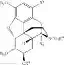 Fig. 44 - CHEMICAL TRANSFORMATIONS OF (-)-CODEINE TO AFFORD DERIVATIVES OF CODEINE AND MORPHINE THEREOF