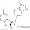 Fig. 80 - Synthesis of chiral 2-(1H-indazol-6-yl)-spiro[cyclopropane-1,3′-indolin]-2′-ones