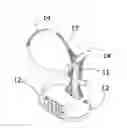 Fig. 01 - Orthopedic back support or vertebral column brace