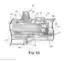 Fig. 07 - Rotational atherectomy device with exchangeable drive shaft and meshing gears