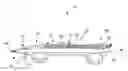 Fig. 01 - Rotational atherectomy device with exchangeable drive shaft and meshing gears