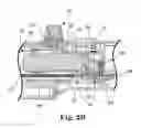 Fig. 08 - Rotational atherectomy device with exchangeable drive shaft and meshing gears