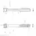 Fig. 03 - Screws for generating and applying compression within a body