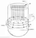 Fig. 01 - Cell electric stimulator with separate electrodes for electrical field shaping and for stimulation