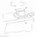 Fig. 01 - UPHOLSTERY CLIP FOR REMOVABLE ATTACHMENT TO RIGID SURFACES