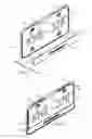 Fig. 03 - License plate holder system